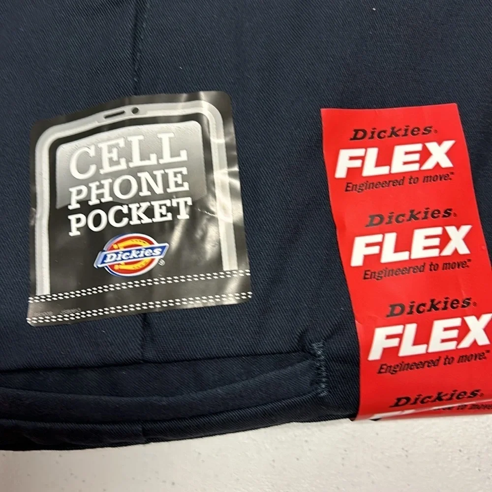 Dickies Flex Twill Cargo Pant Relaxed Fit Straight Leg Cell Phone Pocket - Picture 4 of 4